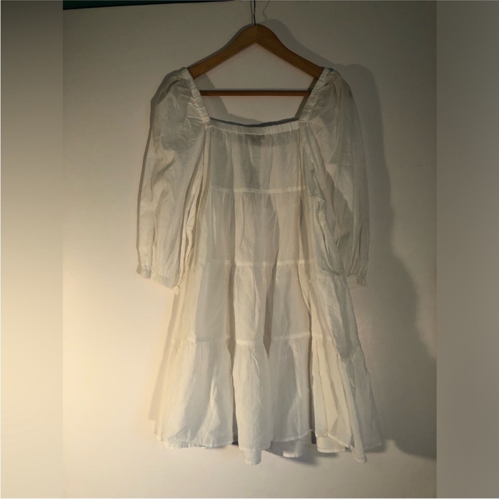 J. Crew  White Dress